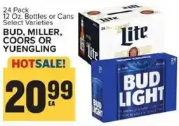 Food Lion Bud, miller, coors or yuengling offer