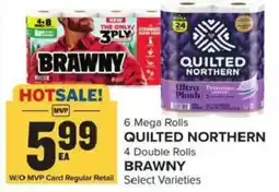 Food Lion Quilted northern brawny offer