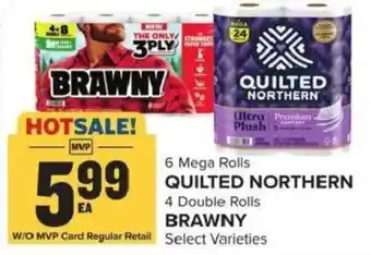 Food Lion Quilted northern brawny offer