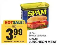 Food Lion Spam luncheon meat offer