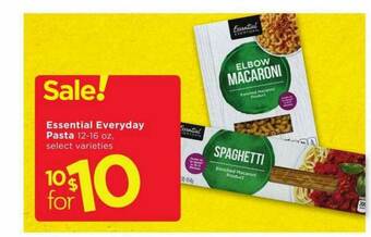 Cub Foods Essential Everyday Pasta offer