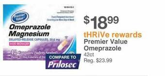 Kinney Drugs Premier Value Omeprazole offer