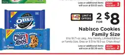 ShopRite Nabisco Cookies Family Size offer