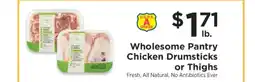 ShopRite Wholesome Pantry Chicken Drumsticks or Thighs offer