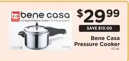 ShopRite Bene Casa Pressure Cooker offer