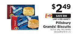 ShopRite Pillsbury Grands Biscuits offer