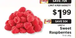 ShopRite Sweet Raspberries offer