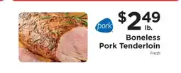 ShopRite Boneless Pork Tenderloin offer