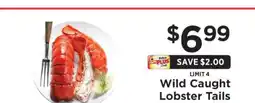 ShopRite Wild-Caught Lobster Tails offer