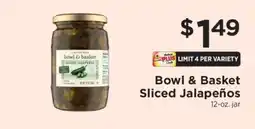 ShopRite Bowl & Basket Sliced Jalapeños offer