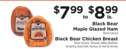ShopRite Black Bear Maple Glazed Ham offer