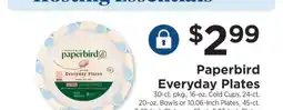 ShopRite Paperbird Everyday Plates offer