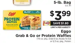 ShopRite Eggo Grab & Go or Protein Waffles offer