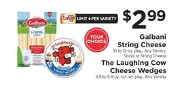 ShopRite Galbani String Cheese offer