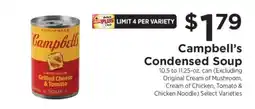 ShopRite Campbell's Condensed Soup offer