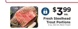 ShopRite Fresh Steelhead Trout Portions offer