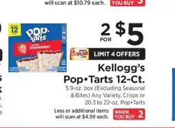 ShopRite Kellogg’s Pop-Tarts 12-Ct offer