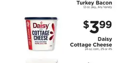 ShopRite Daisy Cottage Cheese offer