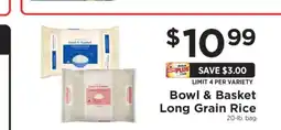 ShopRite Bowl & Basket Long Grain Rice offer