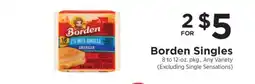 ShopRite Borden Singles offer