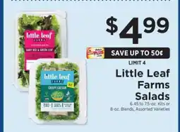 ShopRite Little Leaf Farms Salads offer