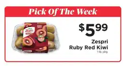 ShopRite Zespri Ruby Red Kiwi offer