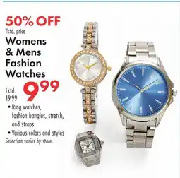 Boscov's Womens & Mens Fashion Watches offer