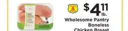 ShopRite Wholesome Pantry Boneless Chicken Breast offer