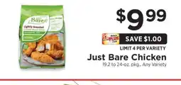 ShopRite Just Bare Chicken offer
