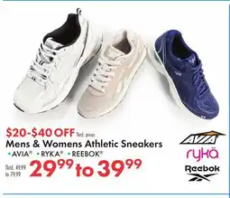 Boscov's Mens & Womens Athletic Sneakers offer