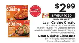 ShopRite Lean Cuisine Classic / Lean Cuisine Signature offer