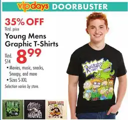 Boscov's Young Mens Graphic T-Shirts offer