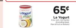 ShopRite La Yogurt offer