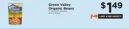 ShopRite Green Valley Organic Beans offer