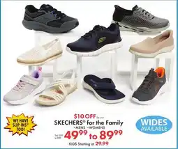 Boscov's SKECHERS for the Family offer