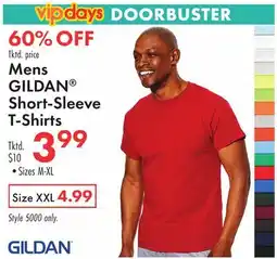Boscov's Mens GILDAN Short-Sleeve T-Shirts offer
