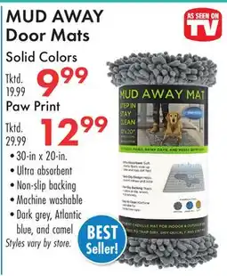 Boscov's MUD AWAY Door Mats offer