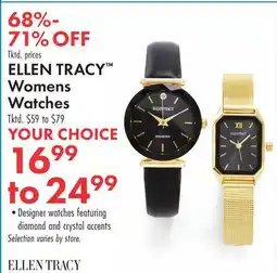 Boscov's ELLEN TRACY Womens Watches offer