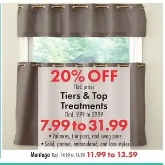 Boscov's Tiers & Top Treatments offer