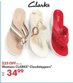 Boscov's Womens CLARKS Cloudsteppers offer