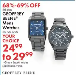 Boscov's GEOFFREY BEENE Mens Watches offer