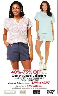 Boscov's Womens Casual Collections offer