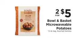 ShopRite Bowl & Basket Microwaveable Potatoes offer