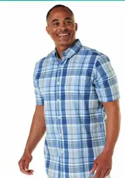 Boscov's Mens CHAPS Comfort STRETCH Plaid Button Down Shirts offer