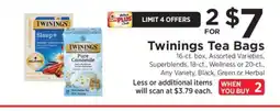 ShopRite Twinings Tea Bags offer