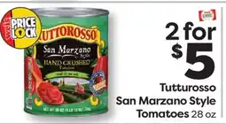 Weis Markets Tutturosso San Marzano Style Tomatoes offer