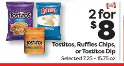 Weis Markets Tostitos, Ruffles Chips, or Tostitos Dip offer