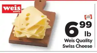 Weis Markets Weis Quality Swiss Cheese offer