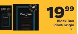 Weis Markets Black Box Pinot Grigio offer