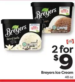 Weis Markets Breyers Ice Cream offer